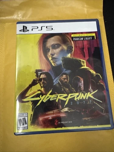 Cyberpunk 2077: Ultimate Edition - PlayStation 5 PS5 Complete W Dlc And Stickers