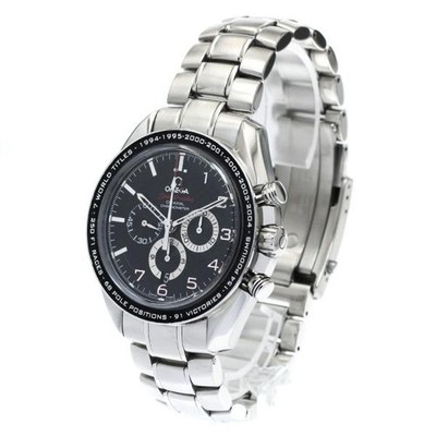 OMEGA Speedmaster 321.30.44.50.01.001 44mm SS Black Dial Automatic Watch #C3489