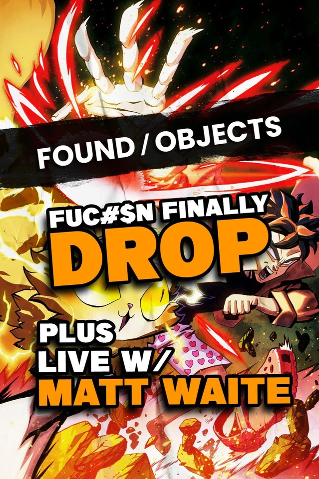 DUNGEON CRAWLER CARL VIRGIN FOIL DROP LIVE W/ MATTHEW WAITE