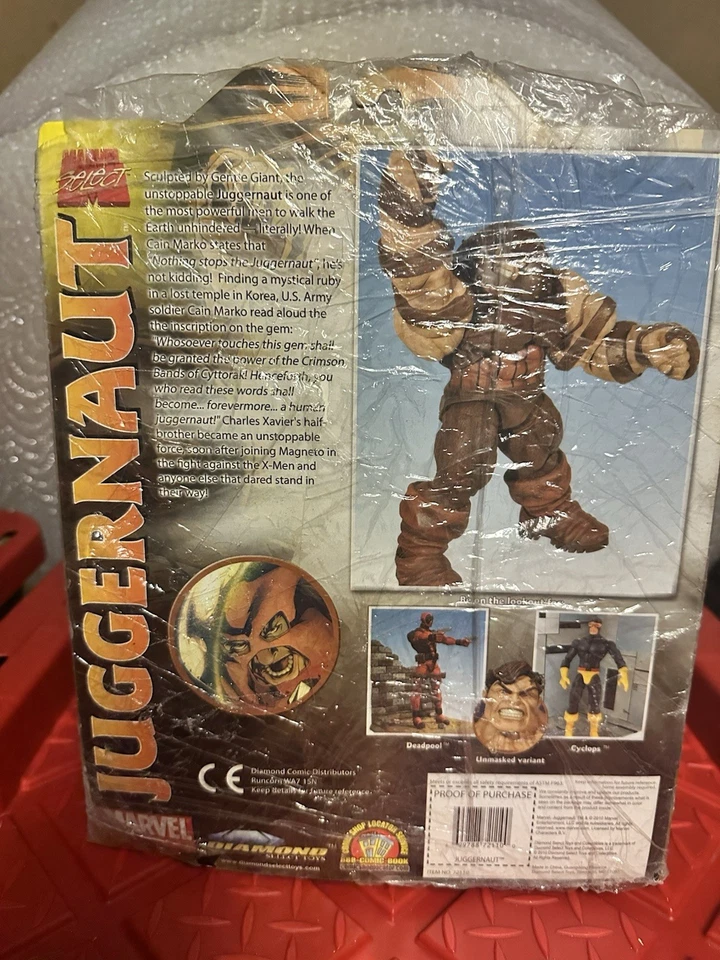 Figura de acción Juggernaut Marvel Select de Diamond Select Toys Foto 4 de 4
