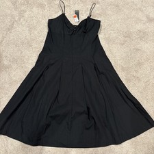 NWT Banana Republic Women's 100% Cotton Spaghetti Strap Summer Dress 12P