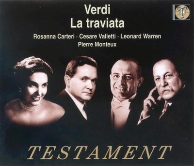 G. VERDI ROSANNA CARTERI CESARE VALLETTI - La Traviata - 2 CD - **Excellent**