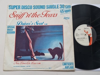 Sniff 'n' the Tears - Driver's Seat 12'' Vinyl Maxi Germany