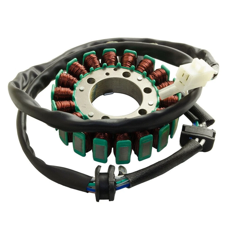 Stator Coil & Voltage Regulator Rectifier for Yamaha XV250 V-Star Virago 250 Foto 3 de 4