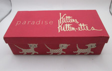 Vtg PARADISE Kittens Kitten-Ettes Girls Pink Shoe Box Only - RARE