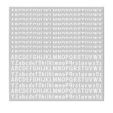 10 Sheet Small Letter Stickers, 1/2 Inch Self Adhesive Alphabet Stickers, Cut...