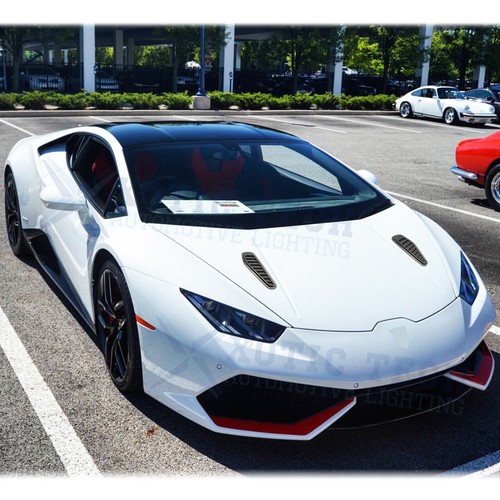 Universal Car Decorative Air Flow Intake Scoop Bonnet Simulation Vent Cover Hood - Bild 7 von 11