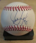 JUAN GONZALEZ signed Baseball 1996 & 1998 American League MVP TEXAS RANGERS COA
