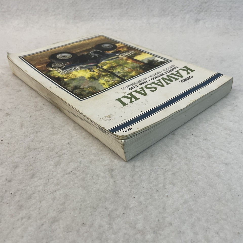 New Kawasaki KEF300 Lakota 19951999 Clymer Service Repair Shop