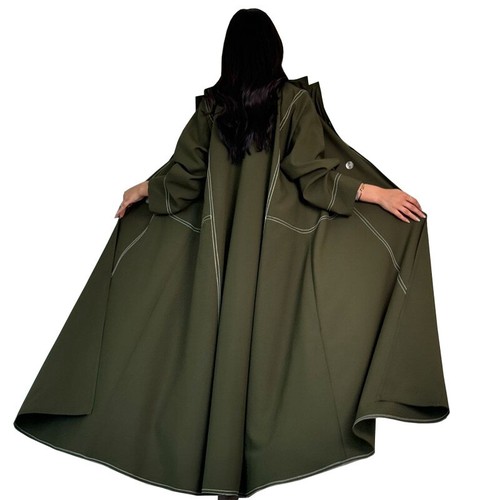 Abaya Dubai Women Open Long Dress Modest Kimono Muslim Robe Cardigan Gown Coat - Picture 13 of 14