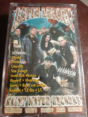 Latin Legacy Salty Water Records Cassette Tape South Park Mexican New sealed