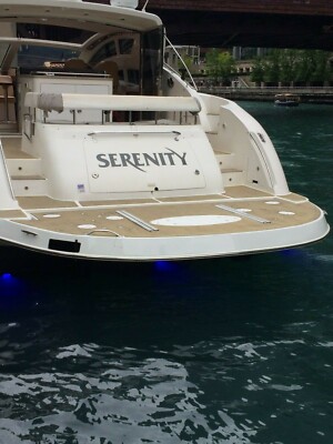 Vinyl Boat Name Lettering Decal RV Golf Cart Pontoon PWC 4