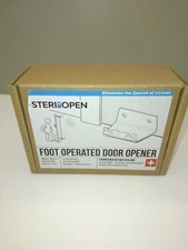 Foot Operated Door Opener Attaches To Door Hardware,ins. Inc. 4 X 3 Inch Allum.