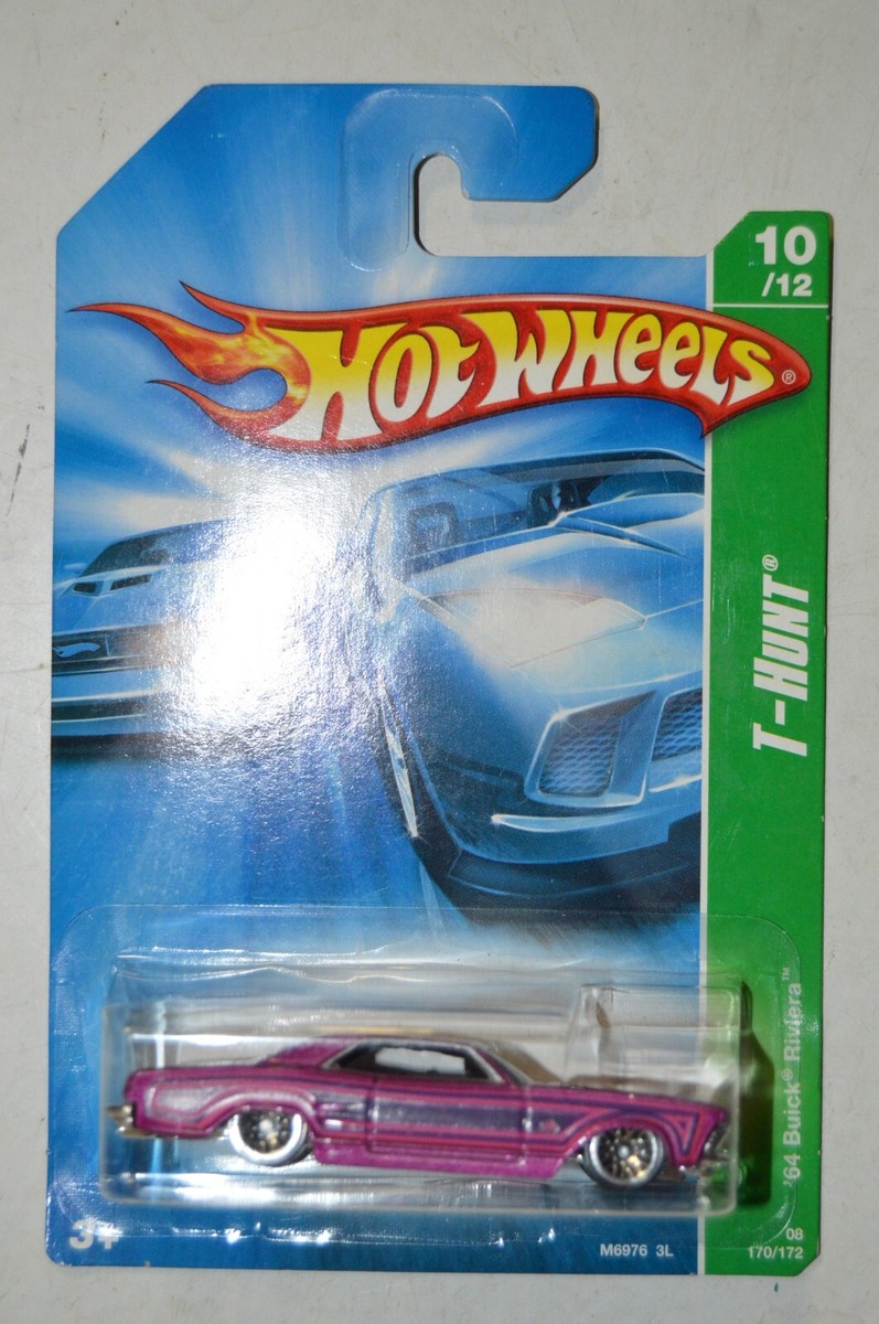 2008 Hot Wheels Treasure Hunt 64 Buick Riviera Purple 1:64 Diecast