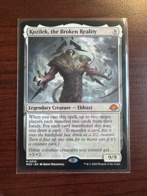 MTG Kozilek, the Broken Reality, NM-Mint, English Modern Horizons 3