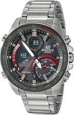 Casio EDIFICE ECB900DB-1A Smartphone Link Solar Power Stainless Steel Mens Watch