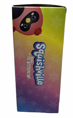Squishmallows Squishville Artic Squad Confezione da 6 Mystery Doll Volpe Pinguino Animale - Foto 3 di 9