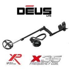 XP Deus Lite Metal Detector with 9" X35 Coil & WS4 Headphones | Duchy Detectors