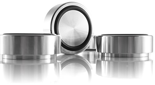 Piedini Hifi Lab 44x17 Alluminio Massiccio | Supporti Audio Anti-Vibrazione