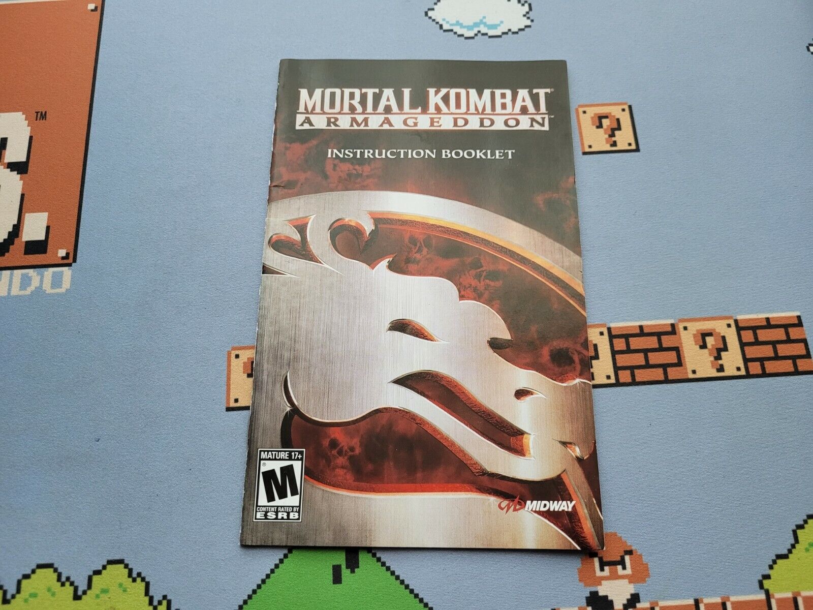 Mortal Kombat Armageddon Manual Instruction - 使い勝手の良い w Only 5☆大好評 Booklet PS2