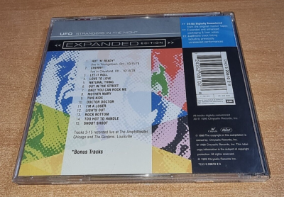 UFO Strangers in the night EXPANDED EDITION ULTRA RARE UK EURO CD