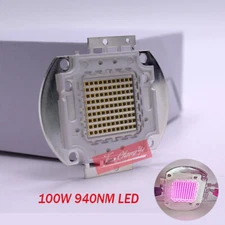 100W 940nm IR 16-18V 3.15A Infrared Emitter Light Lamp For Night Vision Camera