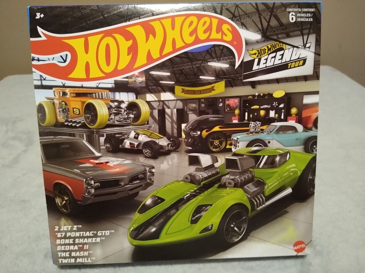 NEW 2022 Hot Wheels Legends Tour Themed Multi-pack Box Set of 6