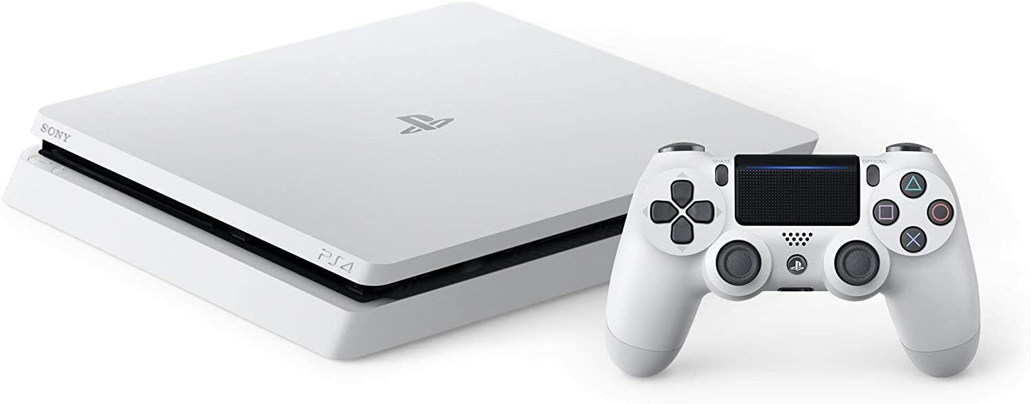 SONY Playstation 4 PS4 Glacier White Console 500GB CUH-2200AB02 w