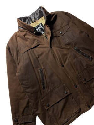 Jacket Size Ebay Barbour Bushman Jacket Xl Men's Barbour Bushman