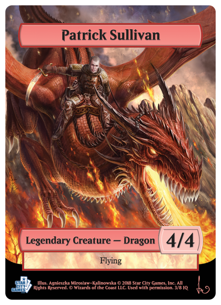 x1 MTG Magic the Gathering SCG Star City Games Patrick Sullivan Dragon Token | eBay x1 MTG Magic the Gathering SCG Star City Games Patrick Sullivan Dragon Token | eBay