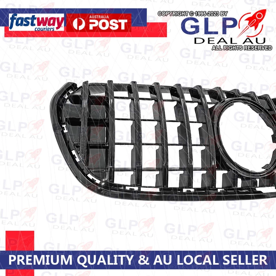 Black Front Bumper Grille Grill For Mercedes X-Class X Class Pickup 470 Ute - image 4 of 4