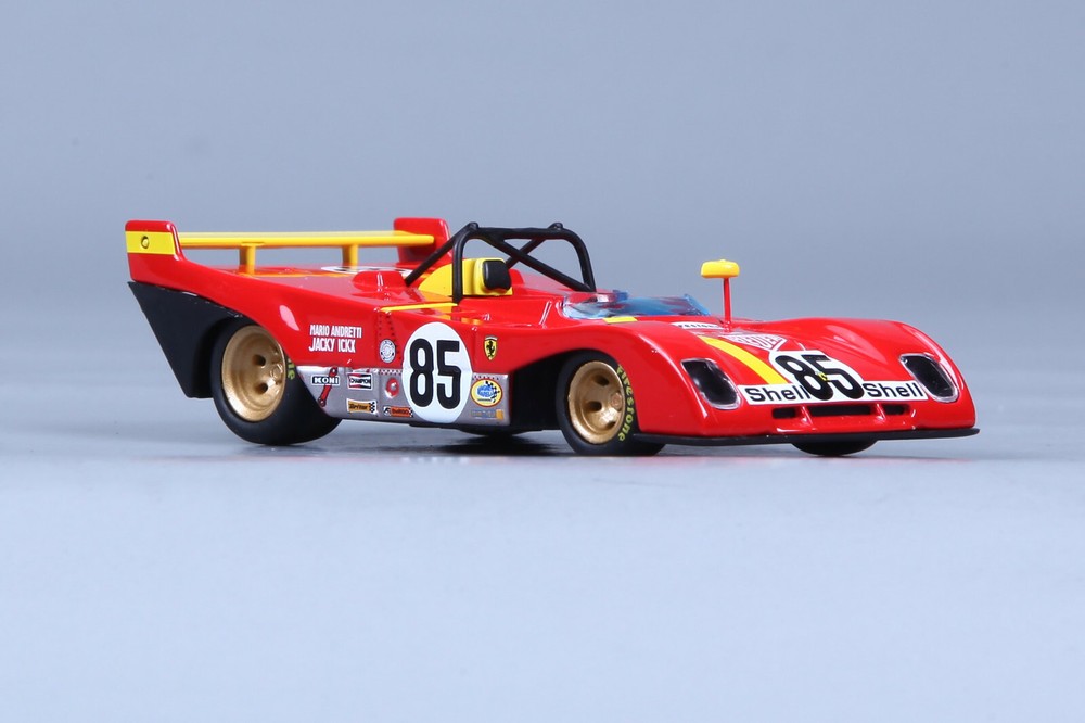BBURAGO 1:43 FERRARI 1972 312P DIECAST MODEL RACING CAR NEW IN BOX