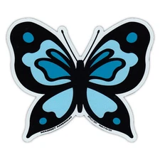 Butterfly Shaped Magnet - Blue Butterfly Design - Nature, Peace, Outdoors