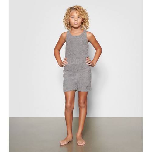 SKIMS Cozy Knit Tank Top Smoke Girls 8/10 - Picture 2 of 11