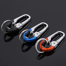 Key Chain Metal Key Ring Car Styling Key Chains Men Car Accessories Black