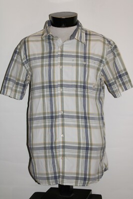 VANS Mens Large L Plaid Button-up shirt Combine ship Discount