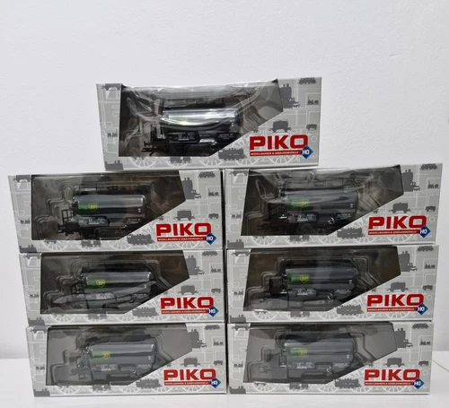 7x Piko 73006 A/B /C Kesselwagen Deutsche BP Aktiengesellschaft Hamburg ,DB ,OVP