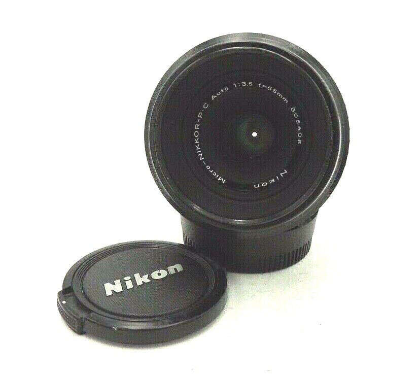 Micro-Nikkor-P.C Auto 1:3.5 f=55mm lens manual focus f/3.5