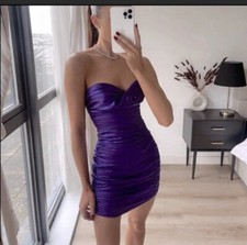 ZARA DRAPED DRESS size S