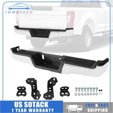 Chrome Rear Step Bumper Assembly For 2017-2022 Ford F-250 F-350 Super Duty 