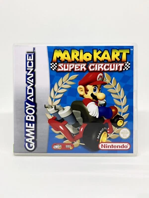 Boîte format Nintendo DS Mario Kart Super Circuit Game Boy Advance - Photo 1/4