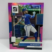 2022 Panini Donruss Baseball Bo Bichette Base #170 Holo Pink Parallel