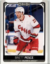 2021-22 O-Pee-Chee Brett Pesce #220 Carolina Hurricanes