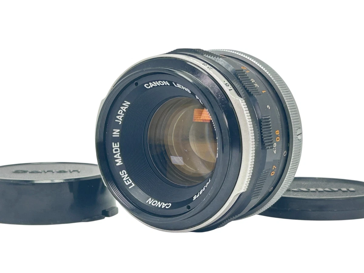 Canon FD f/1.8 Camera Lenses 50mm Focal for sale | eBay