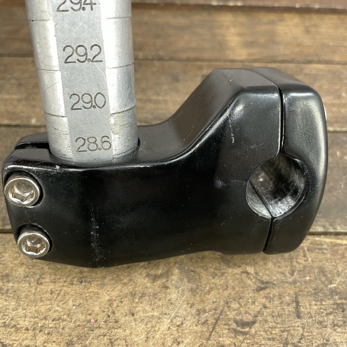 Vintage Redline BMX Stem 22.2 Clamp 1 1/8 Threadless Black Alloy