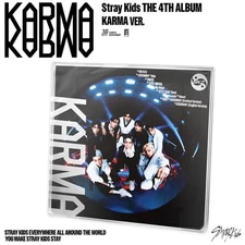 STRAY KIDS [KARMA] 4th Album KARMA LIMITED Ver/CD-R+Book+2 Card+9 Photo+POB+GIFT
