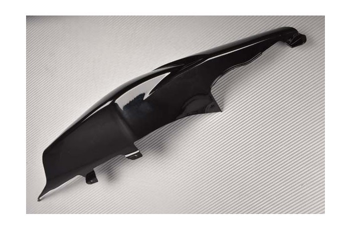 Coque arrière gauche noire Suzuki GSXR 1000 WVCL 2007 carénage moto sport 2008