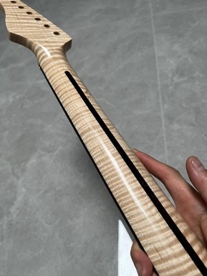 AAAAA stainless 22Fret Rosewood Natural flame maple electric guitar neck suhr