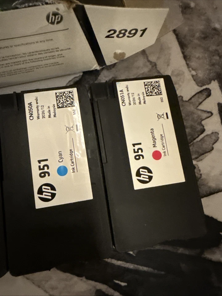 Cartucho de tinta HP 950XL/951 (C2P01FN) negro/cian/magenta/amarillo - CADUCIDAD 11/2026 Foto 4 de 4
