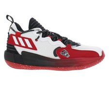 Adidas Sm Dame 7 Extply Unisex Shoes Size 11, Color: White/Black/Red
